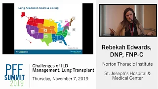 Challenges of ILD Management | Lung Transplant | Rebekah Edwards, DNP, FNP-C