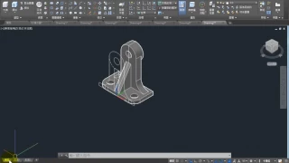 【AutoCAD 2016 3D教學】101 3D轉2D 使用實體視圖與實體圖面