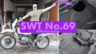 BMW Motorrad R 80 G/S mit Rahmenverstärkung Nr. 69 und Doppelscheibenbremse von SWT-SPORTS
