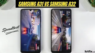 Samsung Galaxy A32 vs Samsung Galaxy A31 | Helio G80 vs Helio P65 Speedtest, Camera Comparison