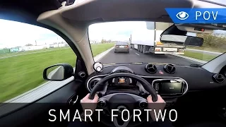 smart fortwo cabrio 0.9 Turbo prime (2016) - POV Drive | Project Automotive
