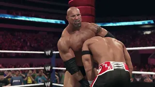 Goldberg v Shawn Michaels, One on One Match