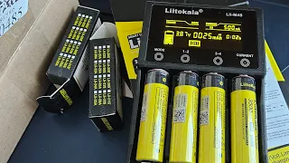 Заказал аккумуляторы 18650 LIITOKALA 3400,3500mAh. И зарядное Lii-M4S с Wildberries. ТЕСТ ЁМКОСТИ.