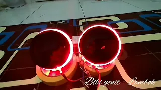 Custom stoplamp BRIO cermin ilusi