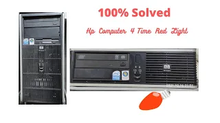 How to Hp Red Light Issue Resolved | Hp Dc 5800 4 Time Beep Motherboard Repair