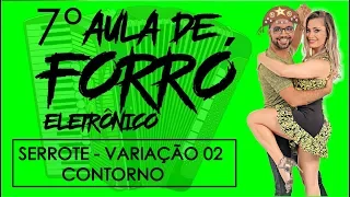 ( AULA DE FORRÓ - 07 ) - PASSO SERROTE - VARIAÇÃO 02 - CONTORNO - KUQUE E MARCELA