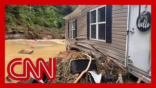 Kentucky flood survivor describes being in house as it was removed from foundation