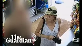 CCTV footage shows novichok victim day before attack