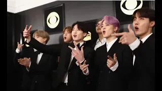 BTS Best Funny and Reaction Moments at Grammy's 2019