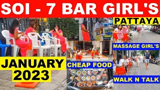 SOI 7 PATTAYA BAR GIRL'S AND MASSAGE PARLORS