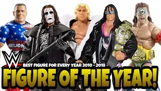 WWE FIGURE OF THE YEAR FOR 2010 - 2018 - Best WWE Action Figures From Mattel