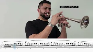 Technical Studies - Cromatic- Daniel Leal Trumpet