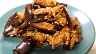 I learned this eggplant recipe from a Korean chef! only few people know this garlic eggplant recipe.