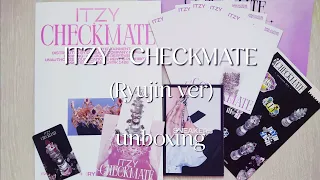 🌸Распаковка альбома ITZY - CHECKMATE (Ryujin ver) | Unboxing k-pop