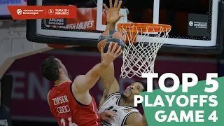 Turkish Airlines EuroLeague Playoffs Game 4 Top 5 Plays