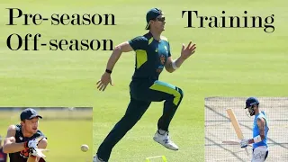 How To Train In The Pre-season! - Cricket