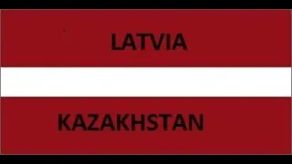 Latvia vs Kazakhstan IIHF 2021 TIESRAIDE