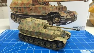 Building the Tamiya 1/35 Elefant with zimmerit