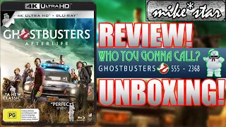 Ghostbusters: Afterlife (2021) 4K Ultra HD UNBOXING!