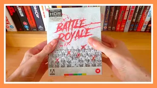 In Depth Unboxing: "Battle Royale: Arrow Video 4k UHD Limited Edition Box Set"