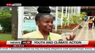 Empowered youth at A.C.S demand attention for their climate priorities
