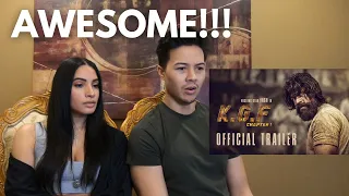 KGF CHAPTER 1 [BOTH TRAILERS!!!] (Couple Reacts)