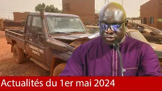 Kassim Traoré. Actualités. 02 policiers blessés à Mopti. Fête du travail