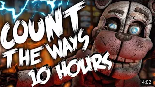 FNAF - COUNT THE WAYS SONG AND LYRIC VIDEO - Dawko & DHeusta [10 HOURS]