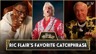 Ric Flair's Best Catchphrases and He Stuns Shannon Sharpe with a Ring-Worthy Performance at 74