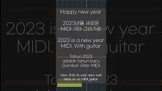 How I started 2023 with MIDI guitar - This is a must- watch!