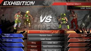 SAWC WEST EP23: SAWC BLING CHAMPIONSHIP MATCH: Lion and Hitlady vs. Dee and Question (c) M4