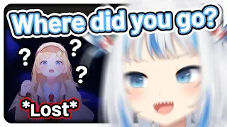 "WHERE DID YOU GO desu" Ame gets lost on the planet 【Hololive EN / Lethal Company】