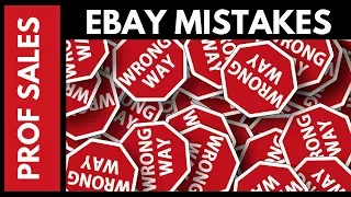 5 Ebay Mistakes I made and How You Can Avoid Them