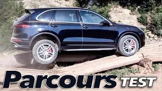 Porsche Cayenne TURBO | OFFROAD PARCOURS TEST