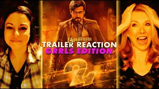 24 Trailer Reaction! Tamil | Grrls Edition! Vikram Kumar | Suriya!
