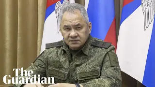 Russian defence minister orders troops to leave Ukrainian city of Kherson