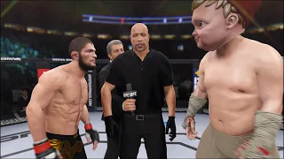 Khabib vs. Capital Underpants - EA Sports UFC 4 - Eagle Fights ☝️🦅