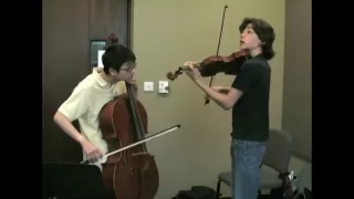 Let It Be - atles: Michael Province & Nathan Chan on Violin and Cello