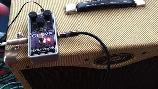 EHX Glove and Peavey Classic 30 (clean and overdrive) quick demo