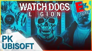 E3 2019 | UBISOFT PK: Watch Dogs Legion, Rainbow Six Siege Quarantine, Roller Champions, uplay+