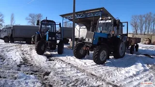 КАС І СЕЛІТРА ПО СНІГУ. МТЗ-892, AMAZONE, БОГУСЛАВ ОП