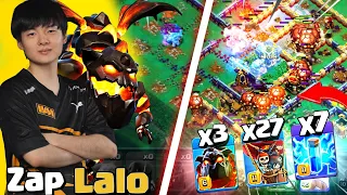 Road To Top #1,Legend League Attacks March Season Day 22 Zap Lalo