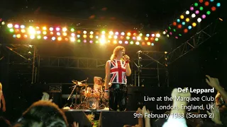 Def Leppard - Live in in London, England (1983) (Source #2) (Full Show)