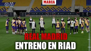 El Real Madrid se ejercita en Riad en la previa del derbi 'supercopero' I MARCA
