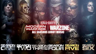 Modern Warfare ALL Seasons 1-6 Lobby Music (Warzone / Multiplayer Menu Theme) - Music Mix - 1 Hour