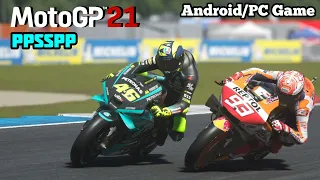 Game MotoGP21 PPSSPP - Mainkan di Android/PC