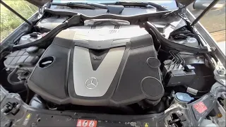 Start up, Engine Sound, Exhaust Sound W203 320cdi OM642 V6