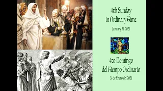 Sunday, January 31, 2021 - Holy Mass - 4th Sunday in Ordinary Time, 10:30am