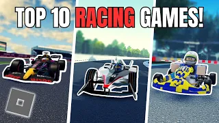 TOP 10 Most Underrated Roblox Racing games !