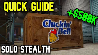 Gta 5 Cluckin Bell Farm Raid Guide - Stealth Solo Guide